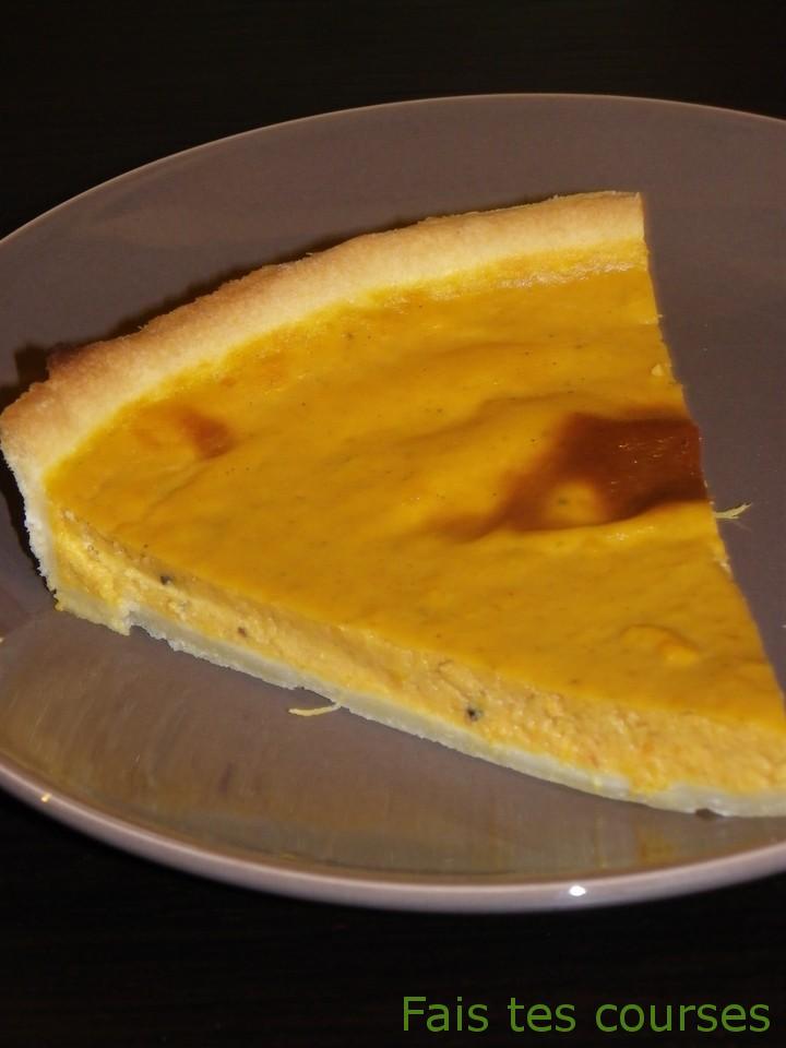 Tarte courge et patates douces