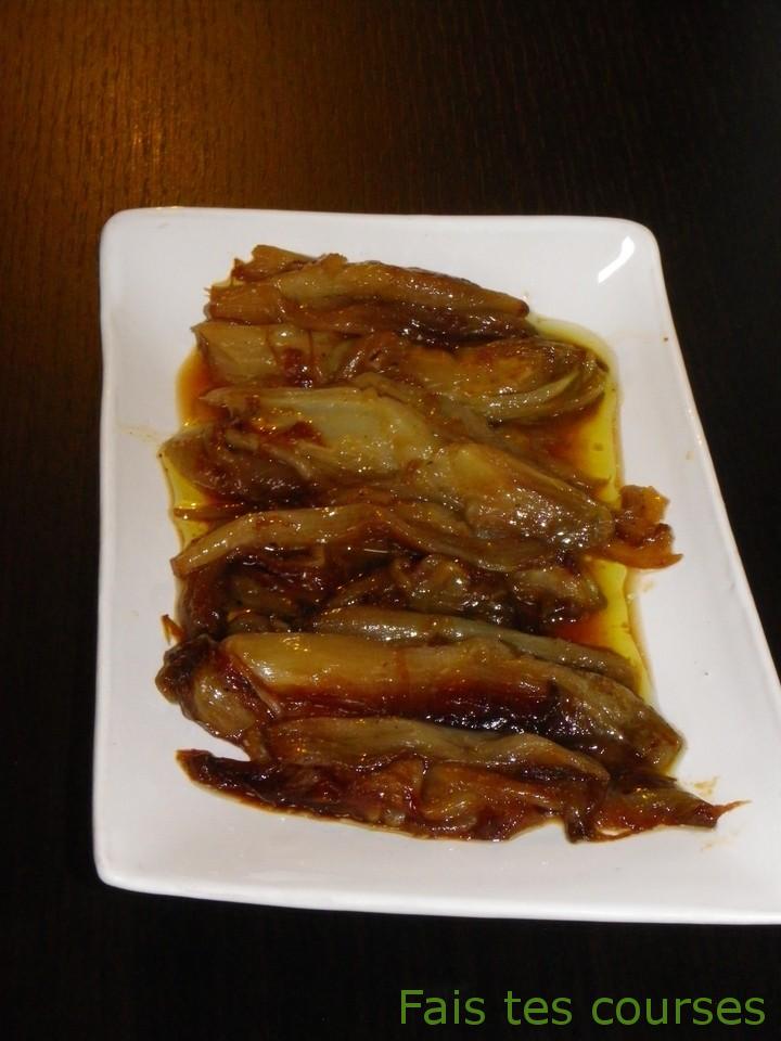 endives caramélisées