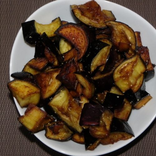 Recette d'aubergines frites