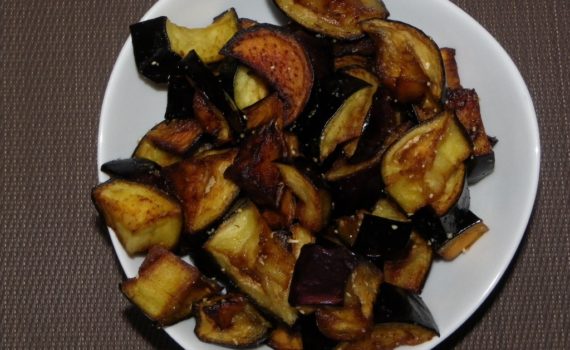 Recette d'aubergines frites