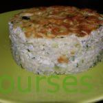 Gratin de riz et de courgette