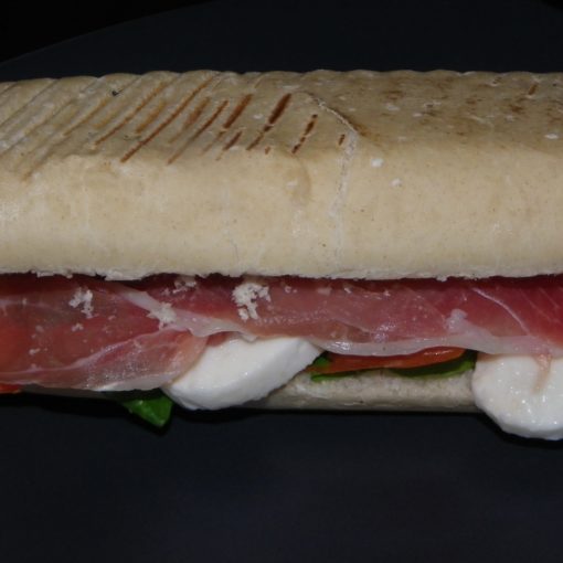 Recette sandwich panini jambon cru