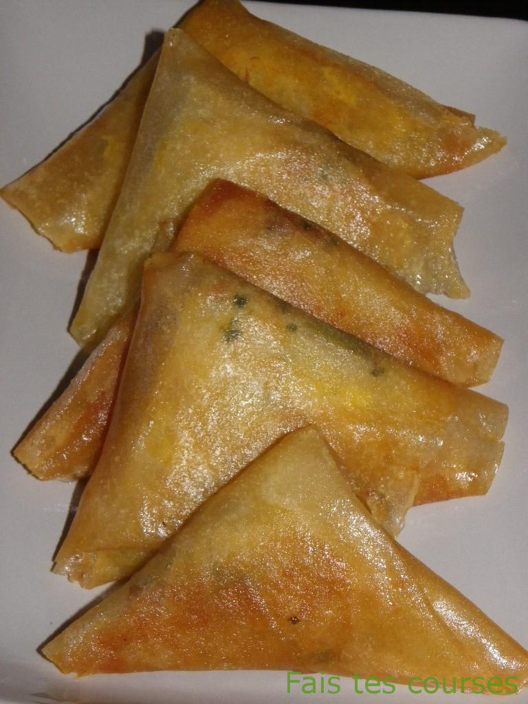 Samoussas au thon