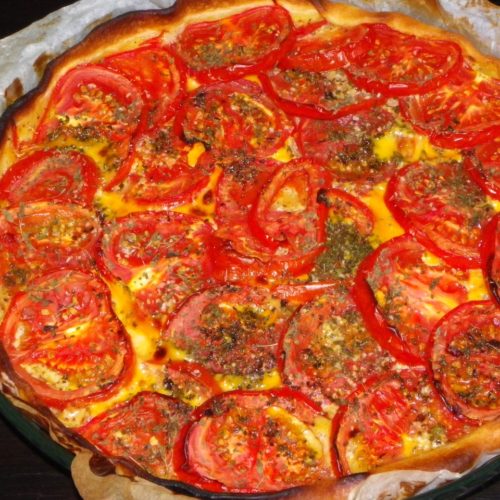 Tarte à la tomate