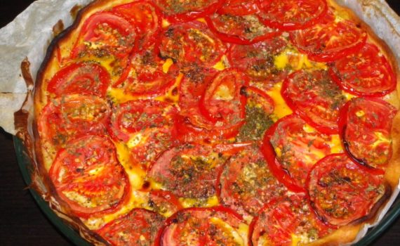 Tarte à la tomate