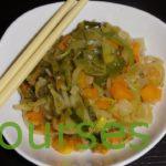 wok aux légumes sucré-salé