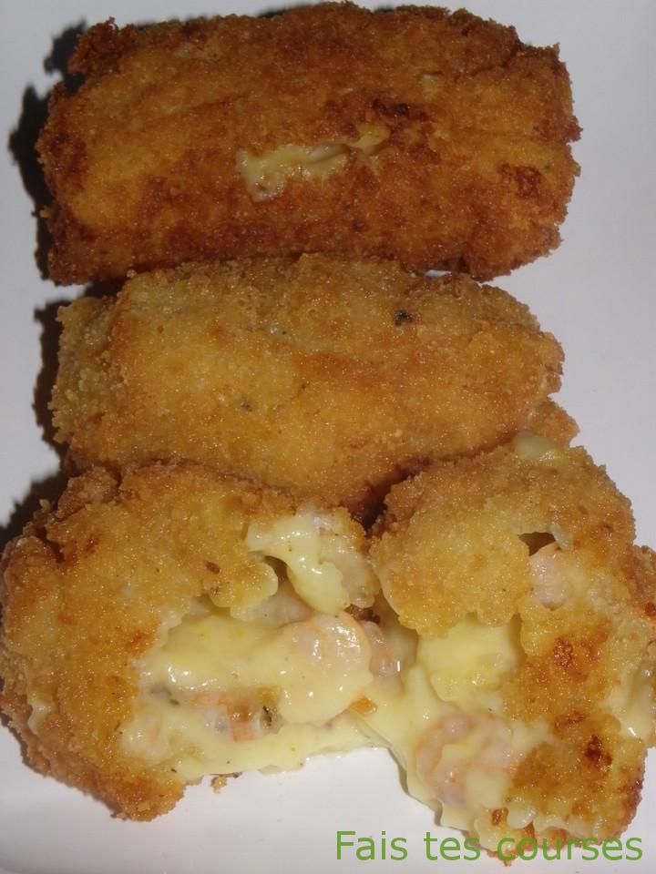 Croquettes aux fruits de mer