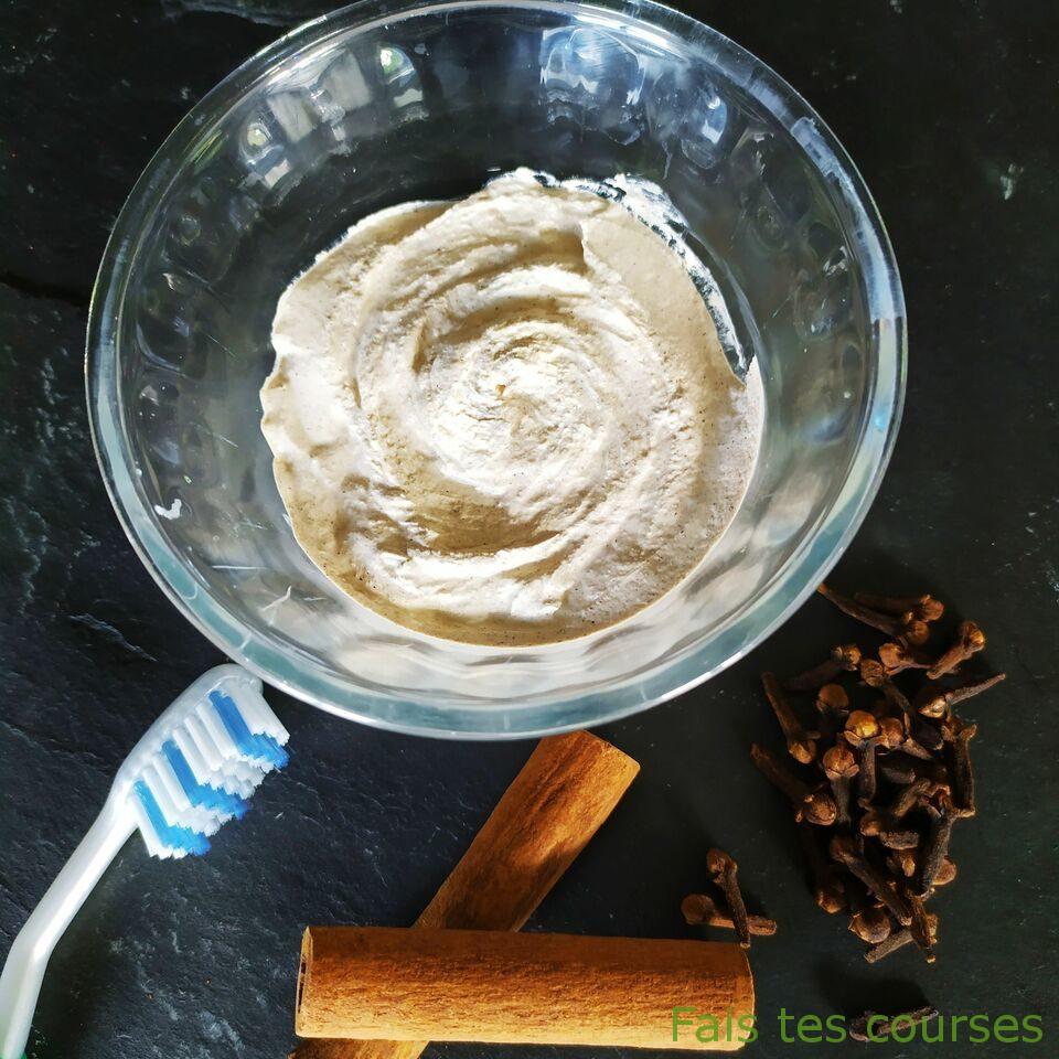 Dentifrice aux épices