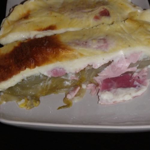 Endives au jambon et à la béchamel