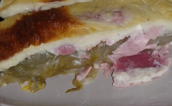 Endives au jambon et à la béchamel