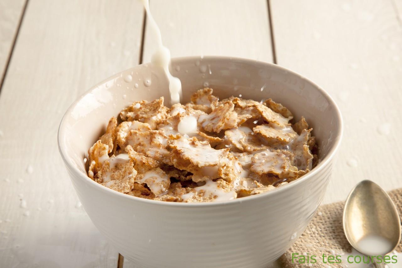 Petit déjeuner céréales