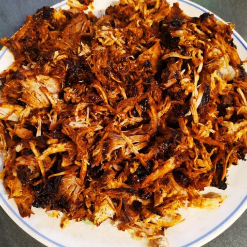 Porc effiloché à l'américaine