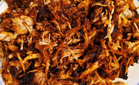 Porc effiloché à l'américaine