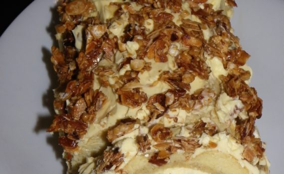 bûche à la crème au beurre