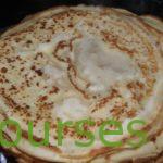 Crêpes au lait entier
