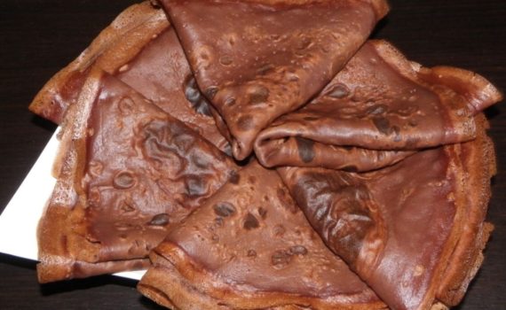 crêpes au chocolat