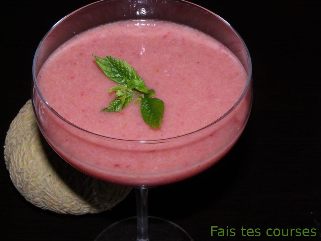 smoothie vegan aux fruits d'été