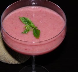 smoothie vegan aux fruits d'été