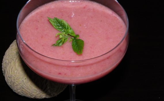 smoothie vegan aux fruits d'été