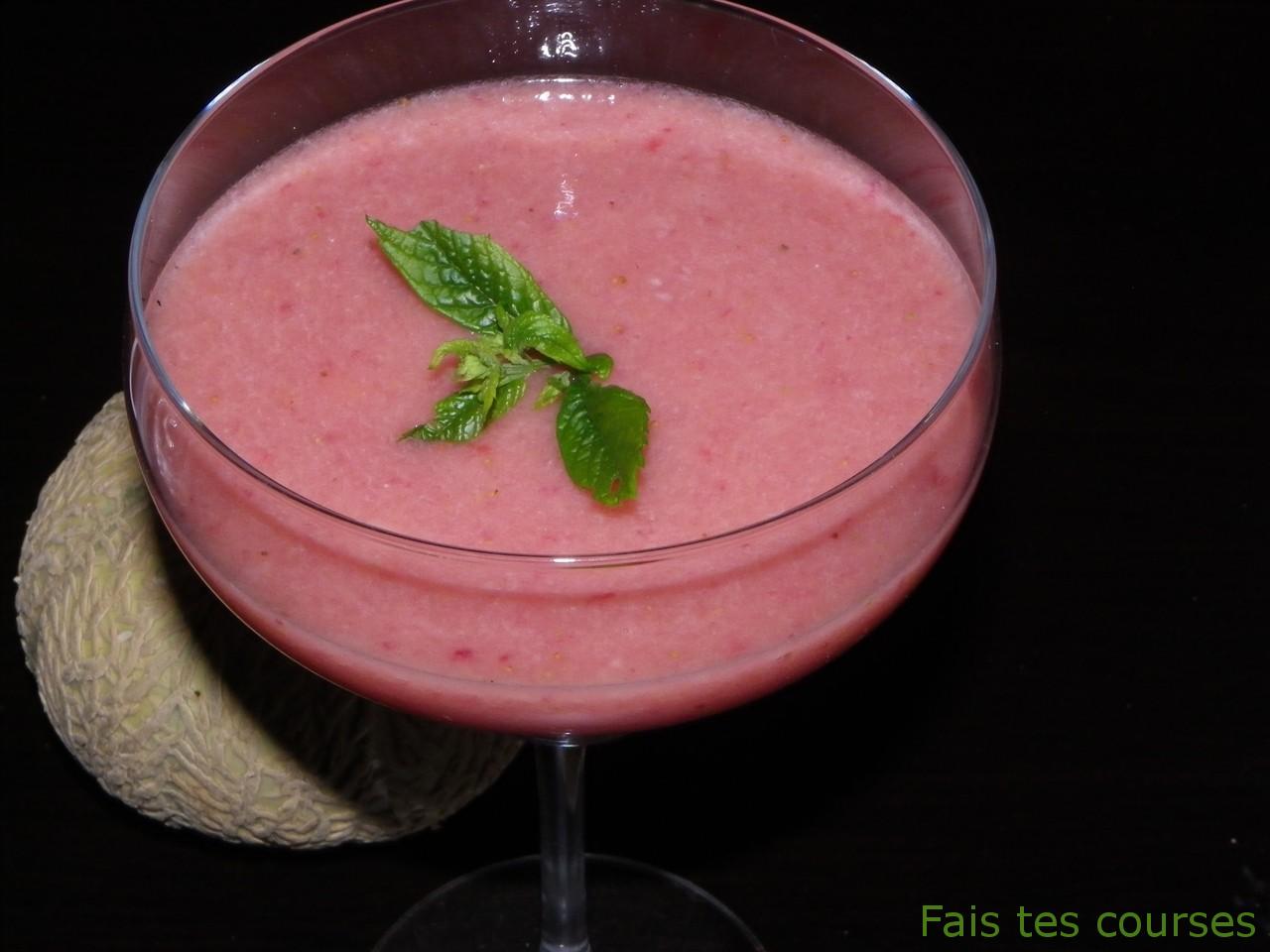 smoothie vegan aux fruits d'été