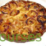 tarte à l'abricot