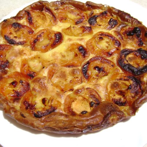 tarte à l'abricot