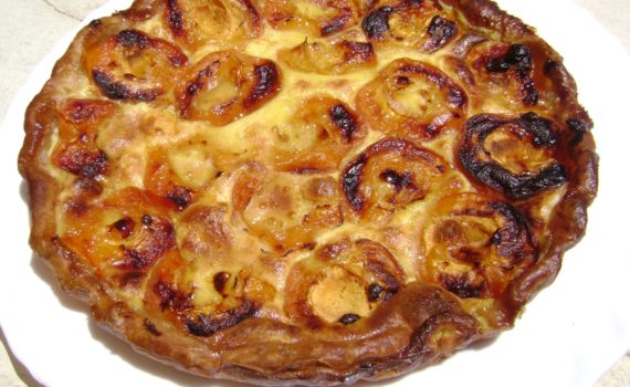 tarte à l'abricot