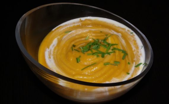 velouté de butternut et patates douces