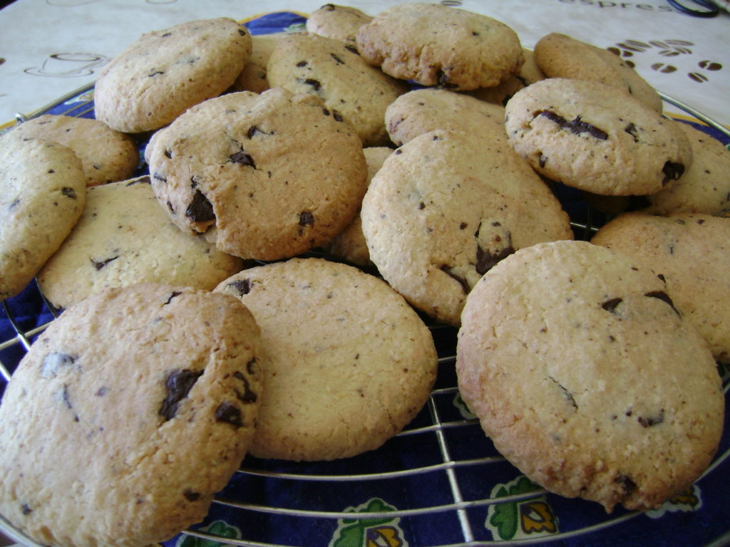 Cookies à la noix de coco et au chocolat