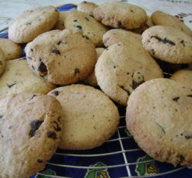 Cookies à la noix de coco et au chocolat