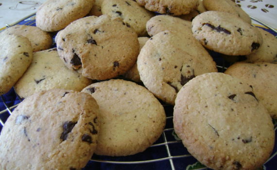 Cookies à la noix de coco et au chocolat