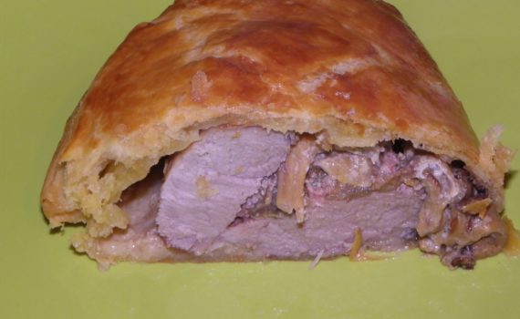 Filet mignon au foie gras en croûte