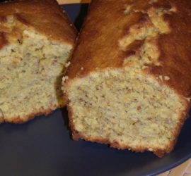 Gâteau yaourt à la noisette et à l'amande