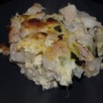 Gratin de chou fleur et de courgette