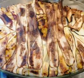 Gratin de courgettes aux pâtes