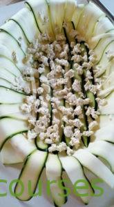 Gratin de courgettes aux pâtes