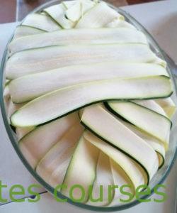 Gratin de courgettes aux pâtes
