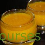 Velouté de potimarron au foie gras