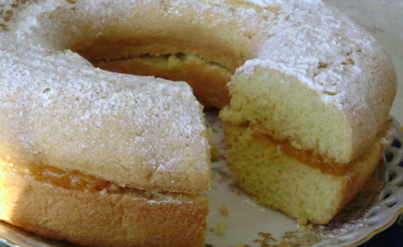 Biscuit de Savoie à 'abricot