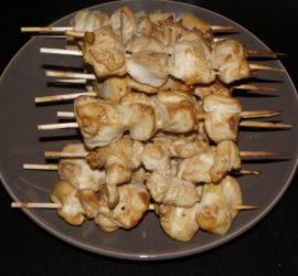 Brochettes de poulet yakitori