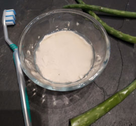 Dentifrice à l'aloe vera