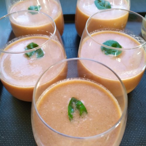 Gaspacho à la tomate