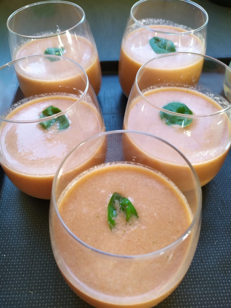 Gaspacho à la tomate