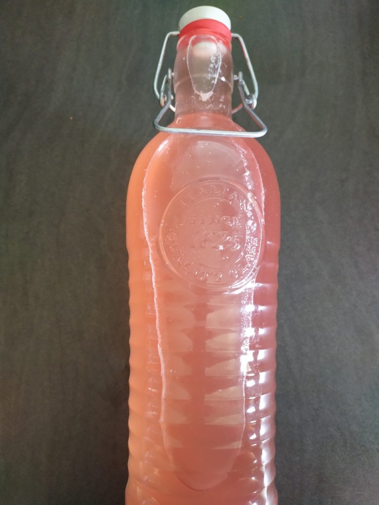 Kéfir fraise menthe