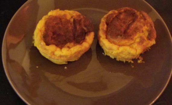 Mini soufflés au potimarron